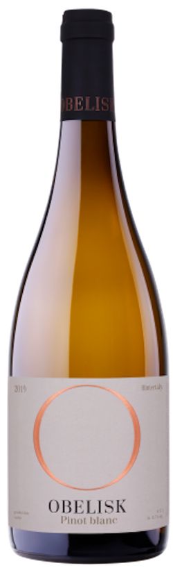 Pinot blanc Hintertály 2019, pozdní sběr, Vinařství Obelisk, suché