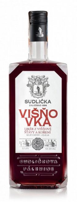 Sudlička Višňovka 0,7l 25%
