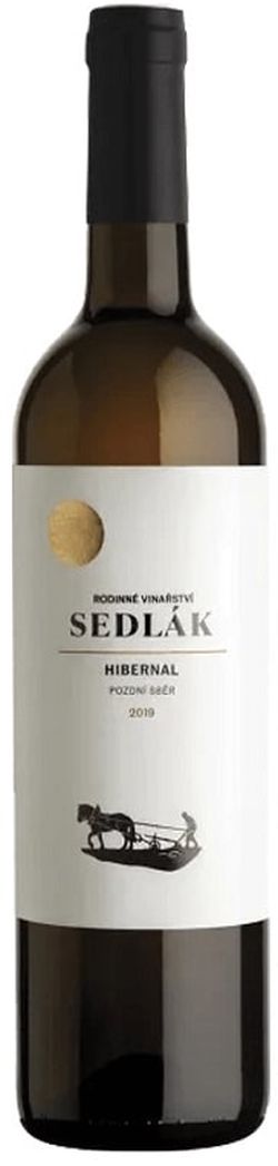 Vinařství Sedlák Hibernal 2021, výběr z hroznů, Sedlák, polosuché