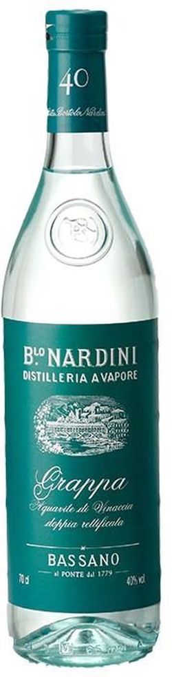 Grappa Bianca Nardini 0,35l 40%