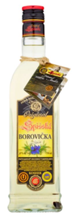 Borovička Spišská Koscher 40% 0,7l
