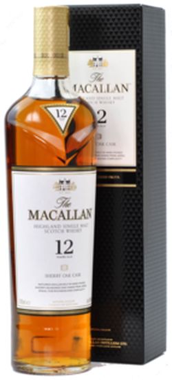 Macallan 12YO - Sherry Oak Cask 40% 0,7L