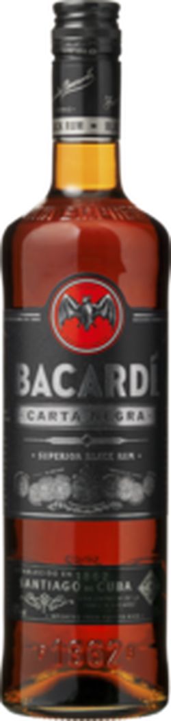 Bacardi Carta Negra 40% 1l